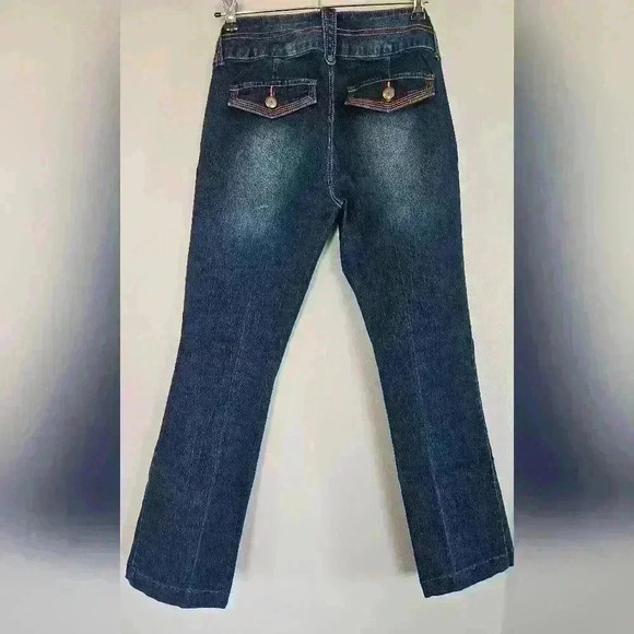 Copper Key Mid-Rise Bootcut Blue Jeans size 5 - Picture 4 of 5